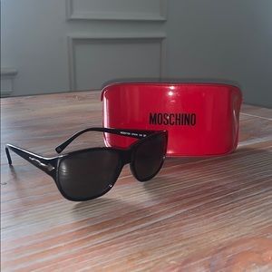 Used Moschino Black Sunglasses